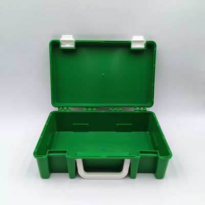 Water Repellent First Aid Kit Storage Box Pp Alloy Plastic Empty For Home