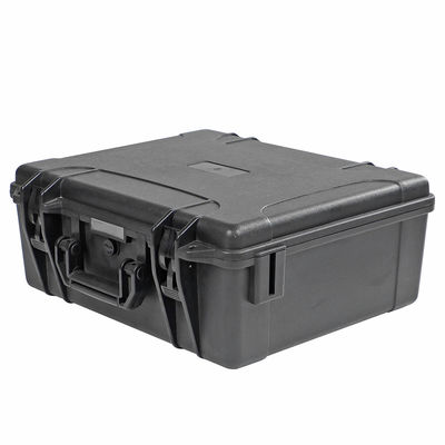 Black Waterproof Plastic Case For Instrument Equipment