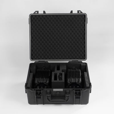 Black Waterproof Plastic Case For Instrument Equipment