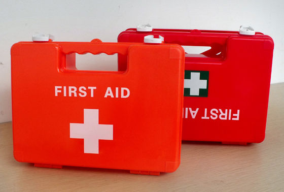 ABS Plastic First Aid Box Empty For Home Office Factory