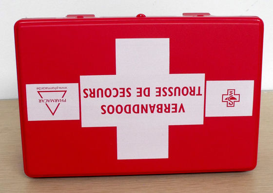 Dustproof PP Plastic First Aid Box Home Office Factory Use