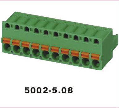 Insulation Resistance 1000MΩ PA66 Terminal Block Black/White