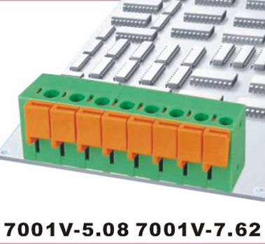 250V Voltage Rating Terminal Block with Screw/Spring Connector Type