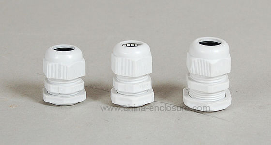 Temperature Range -20°C- 100°C Silver Cable Gland with Gland Sealing Washer NBR
